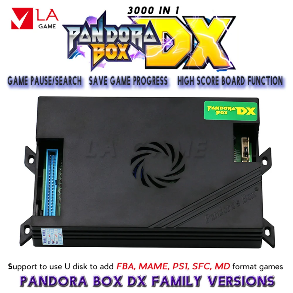 Pandora Box Dx 3000 аркадная машина семейная версия 3p 4p игра 3d Mortal Kombat|Игры с монетами| |