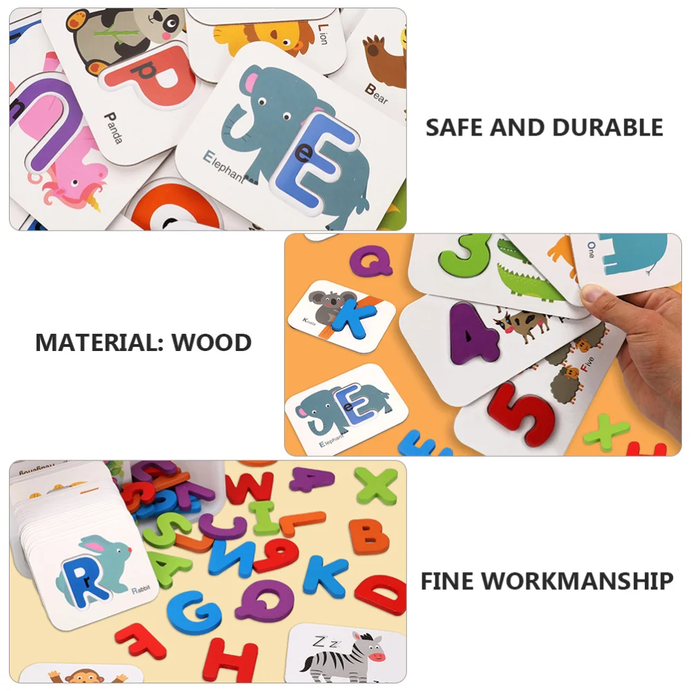 

1 Set Creative Alphabet Spelling Puzzle Kids Intelligence Development Plaything