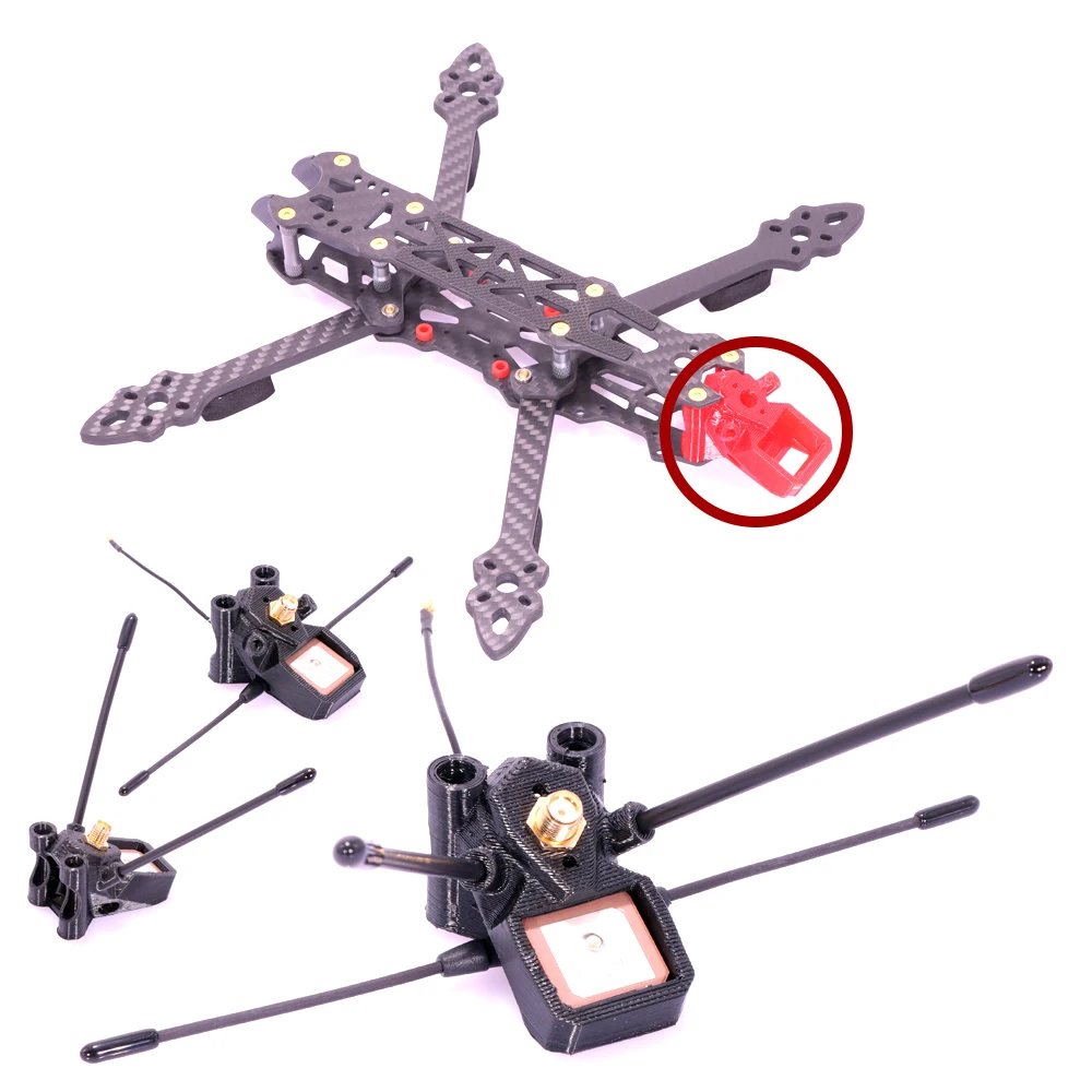 Mark4 Mark 4 Frame RC Drone 3D TPU печатные детали TBS Crossfire Immortal T V2 BN 180 GPS антенна VTX крепление