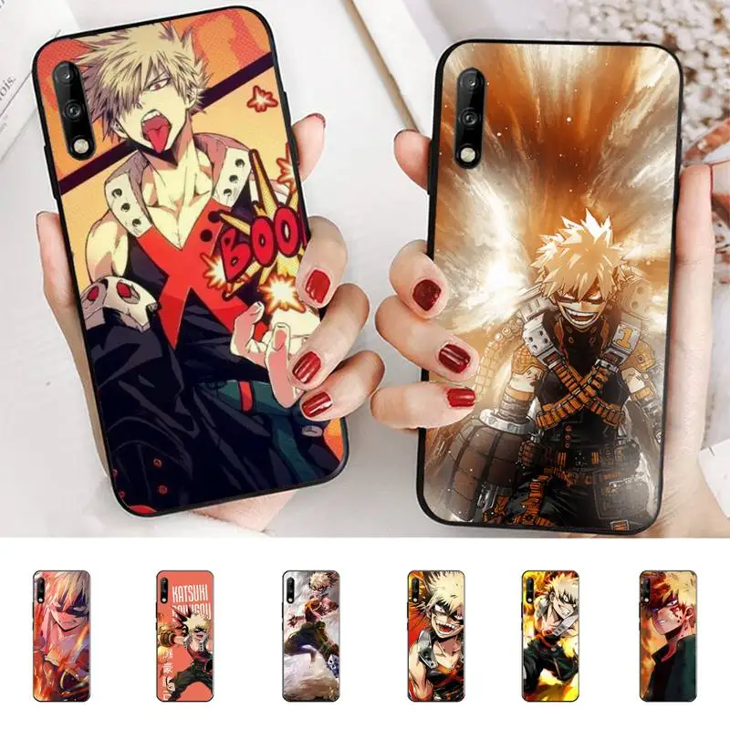 

Katsuki Bakugo My Hero Academia Phone Case for redmi note10 9 8 pro 6A 4X 7 7A 8A smart 5Plus 4 5 7 8T cover coque