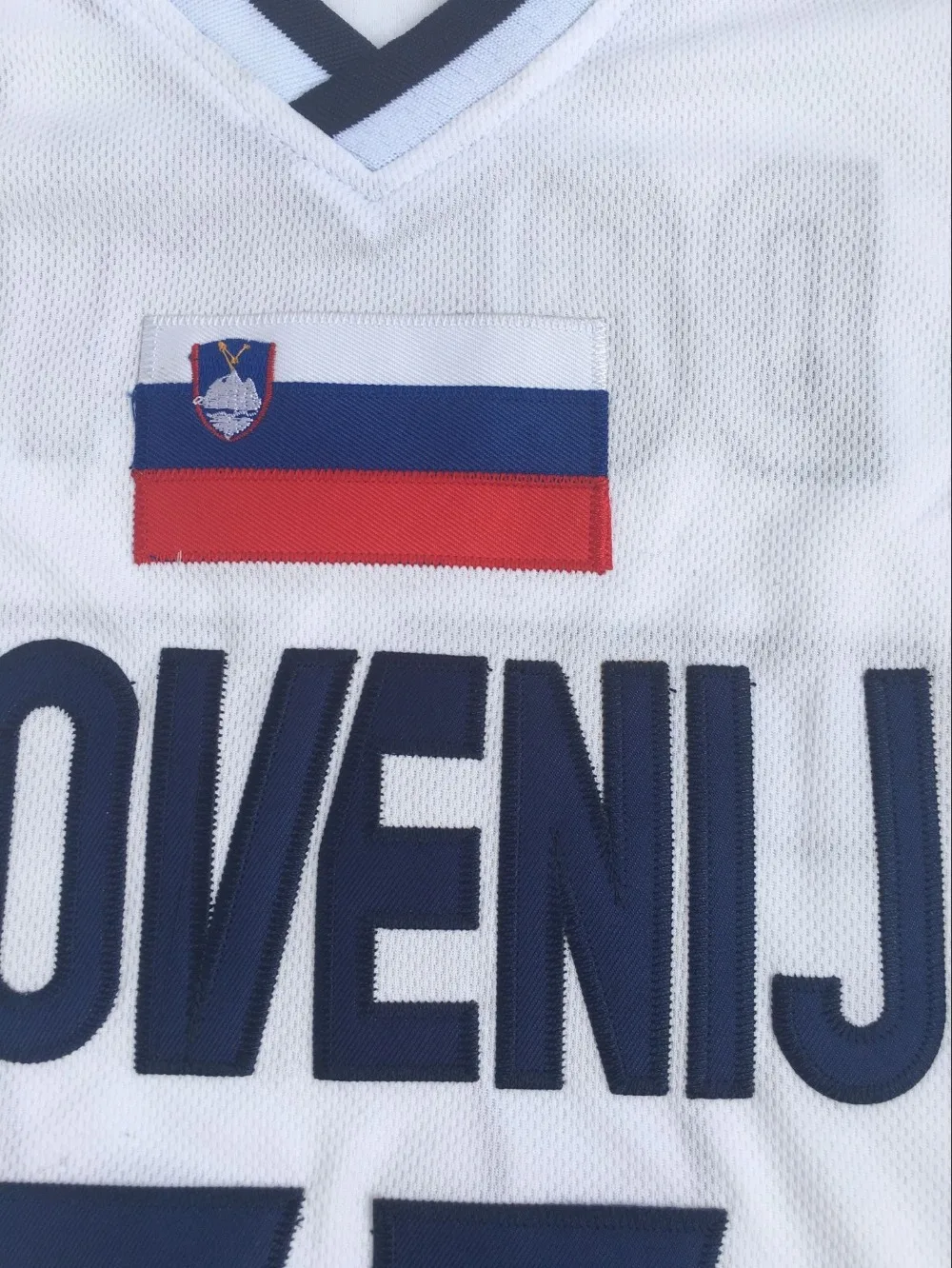 Мужская майка #77 Luka Doncic дешевая баскетбольная словенская команда ретро сшитые