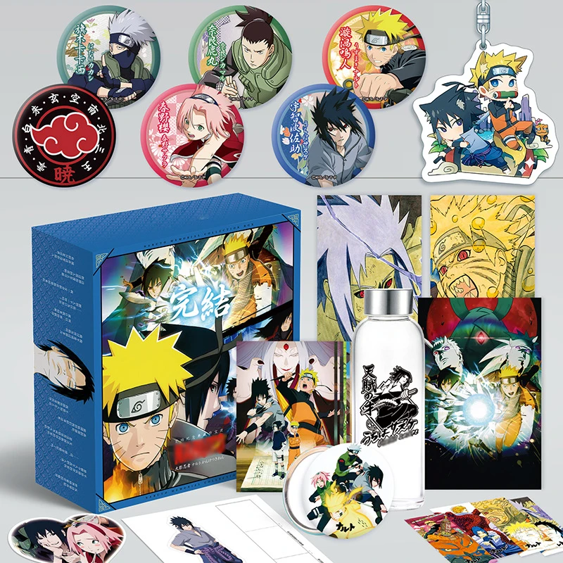 Аниме Мой маленький пони Uzumaki Naruto игрушка Саске подарочной коробкой Модель