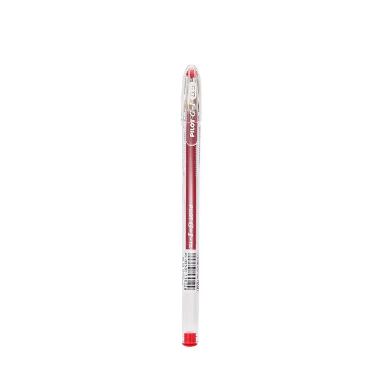red 1Pcs Гелевая ручка PILOT BL-G1-5T, Студенческая офисная ручка Go strag Shili 0,5 мм, 1 шт - Цвет: red 1Pcs