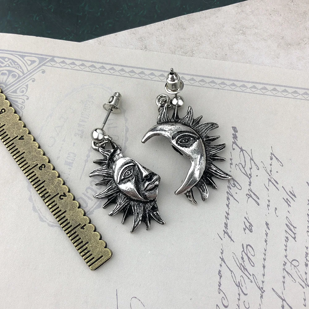 Серьги-подвески в готическом стиле ювелирные украшения для пар темный ветер