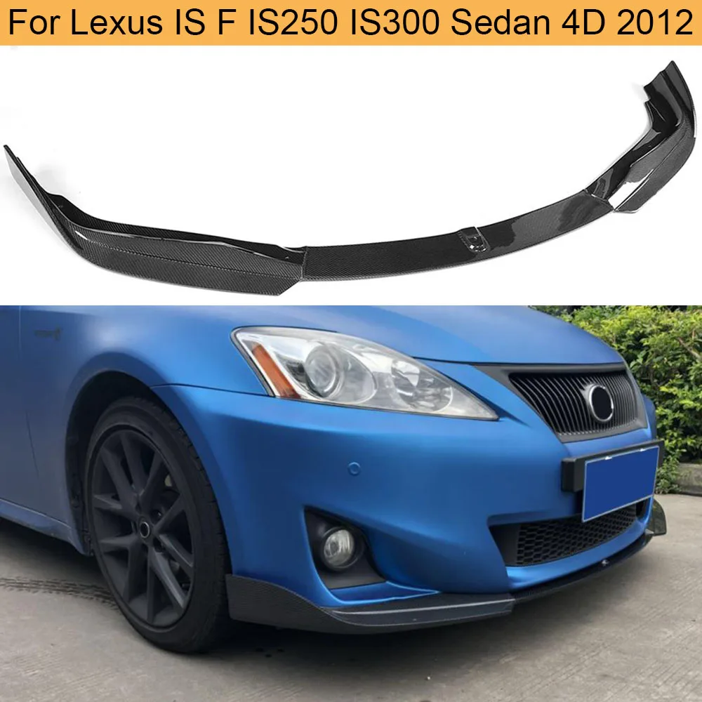 Спойлер для переднего бампера автомобиля диффузор Lexus IS F IS250 IS300 Sedan 4 Door Only 2011 2012
