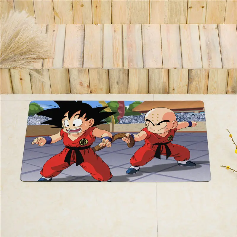 20 Dragon Ball Z входная дверь коврик кухонный коврик для напольные коврики нескользящий коврик для дома ПВХ мягкая кожа салон ковры водонепроницаемый ковер - Цвет: 20