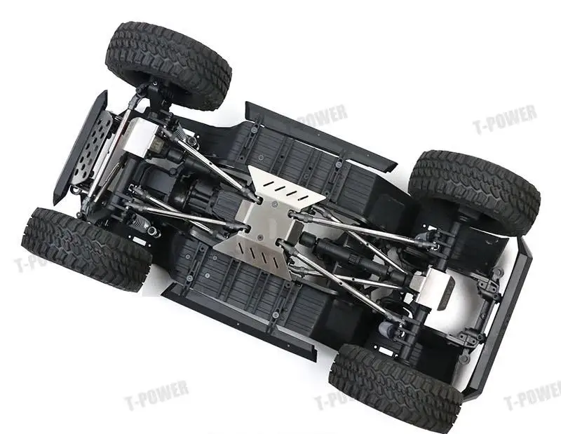 Осевой SCX10 III три поколения Броня ходовой части металлический экран AXI03007 | Игрушки