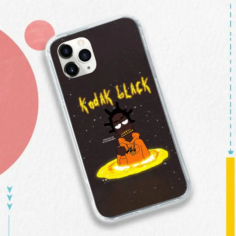

Rapper kodak black singer Phone Cases for iPhone 11 12 pro XS MAX 8 7 6 6S Plus X 5S SE 2020 XR