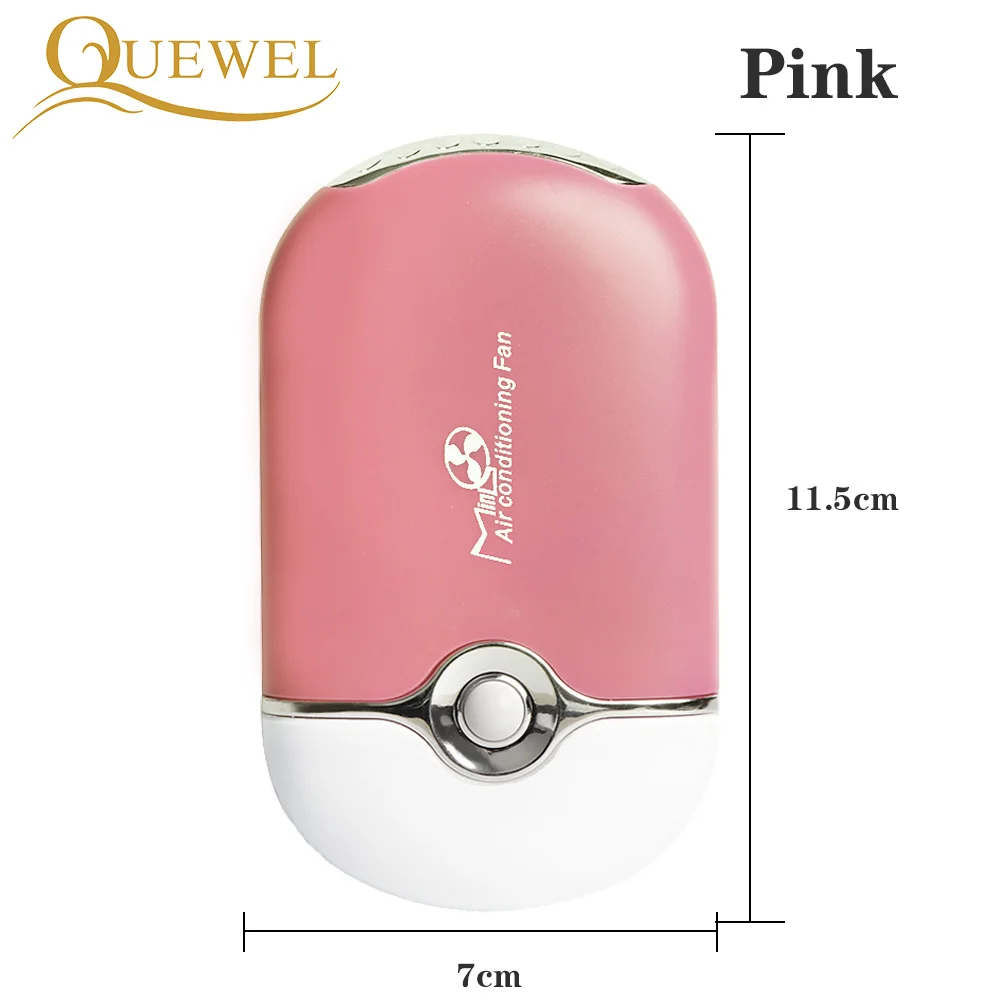 Pink USB наращивание ресниц мини вентилятор кондиционер воздуходувка ресницы вентиляторы клей привитые ресницы специальный фен макияж инструменты 5 цветов - Цвет: Pink