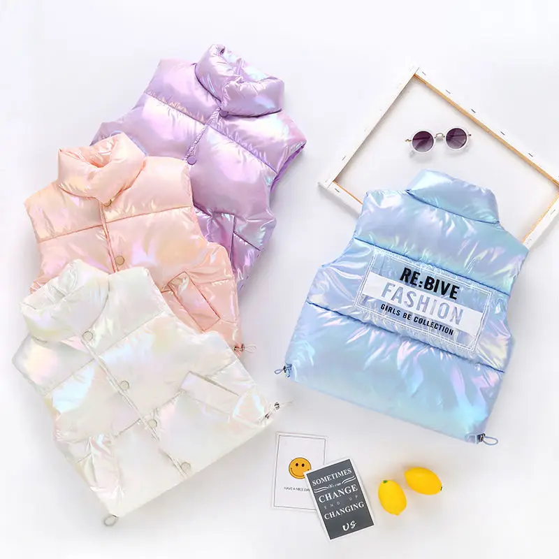 Куртка детская без рукавов на осень/зиму цветная водонепроницаемая 2021 | Мать и