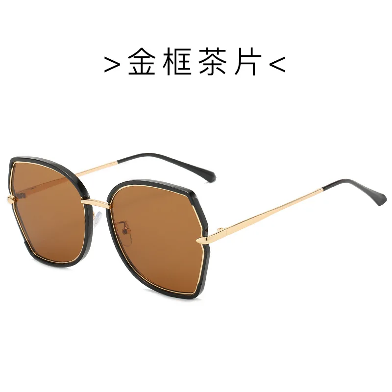 2020 женские солнцезащитные очки больших размеров с океанскими линзами Винтажные