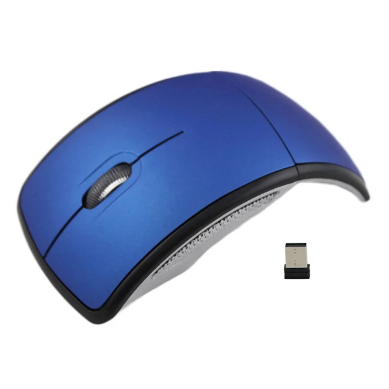

Ultrathin 2.4GHz Foldable Mouse Bluetooth Wireless Arc Touch Roller Mice Ultra Thin Laser Computer Foldable Mause For Microsoft