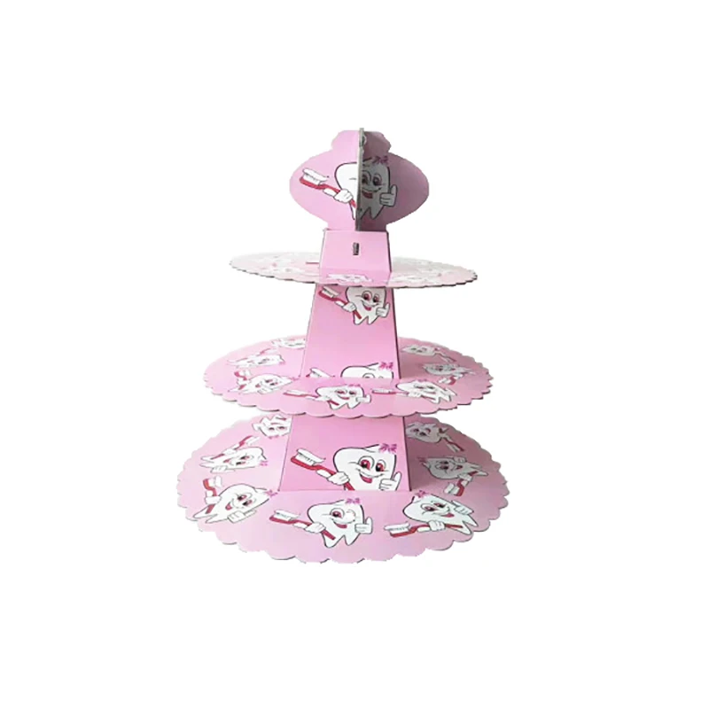 Набор одноразовой посуды для вечеринки Baby Shower розовая бумажная тарелка чашка First