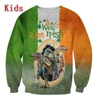 love dinosaur hoodies t shirt 3d printed kids sweatshirt long sleeve boy for girl funny animal pullover 23