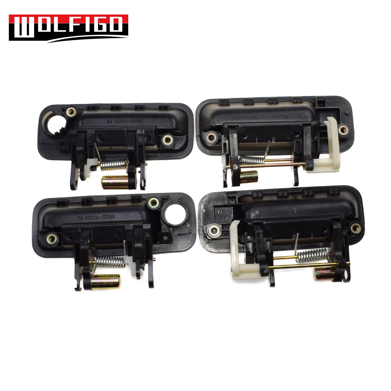 WOLFIGO Новые Бежевые ручки для Toyota Camry 1997 2001 передние и задние наружные дверные