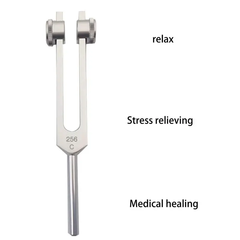 

256Hz Tuning Fork with carry pouch for Ultimate Healing and Relaxation