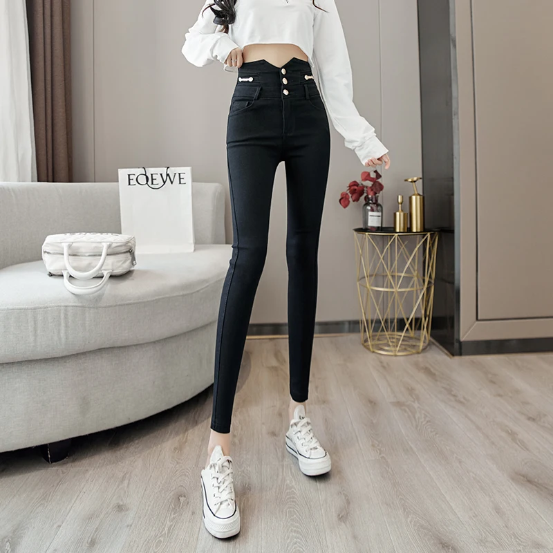 Cheap wholesale 2021 spring  autumn new fashion casual Popular long women Pants woman female OL  woman pants At887