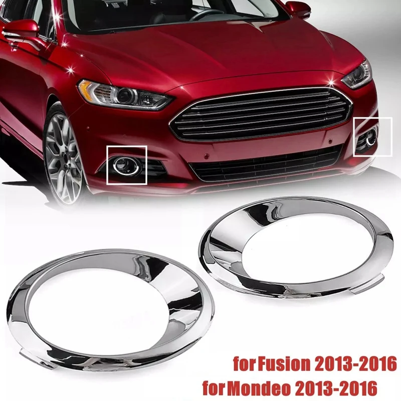 2 шт. хромированные противотуманные светильник для Ford Fusion Mondeo 2013-2016 DS7Z17E810AA