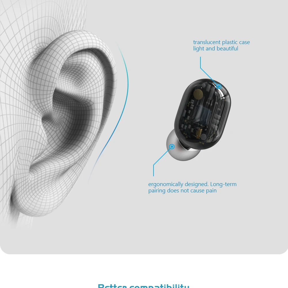 TWS Bluetooth наушники беспроводные Bluetooth наушники водонепроницаемые шумоподавление гарнитуры с микрофоном светодиодный дисплей