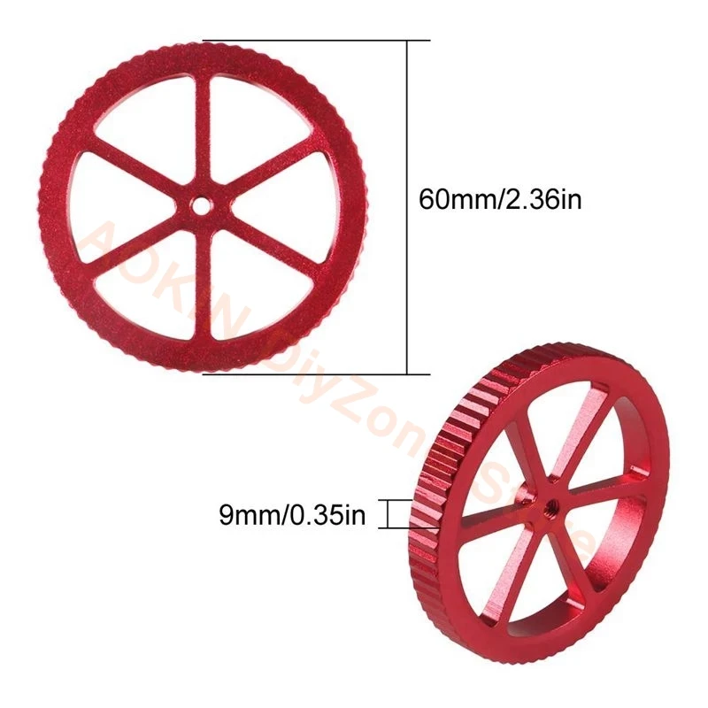 Модернизированные металлические выравнивающие гайки для 3D принтера Ender 3/3 Pro/3 V2 5/5