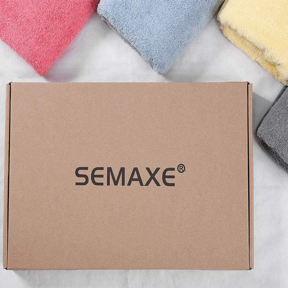 Комплект мягких полотенец SEMAXE из 100% хлопка банное полотенце для рук тряпочка