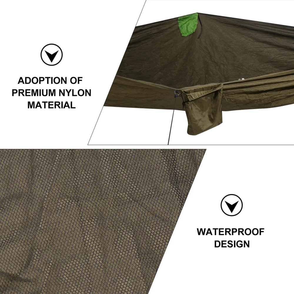 

1 Set Outdoor Hammock Tent with Waterproof Canopy Awning Sunshade Set