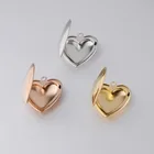 Fnixtar, подвеска в виде сердца с фоторамкой, из нержавеющей стали, медальон с памятью, кулон для женщин, сделай сам, ожерелье с памятью 22 мм, 20 шт.лот