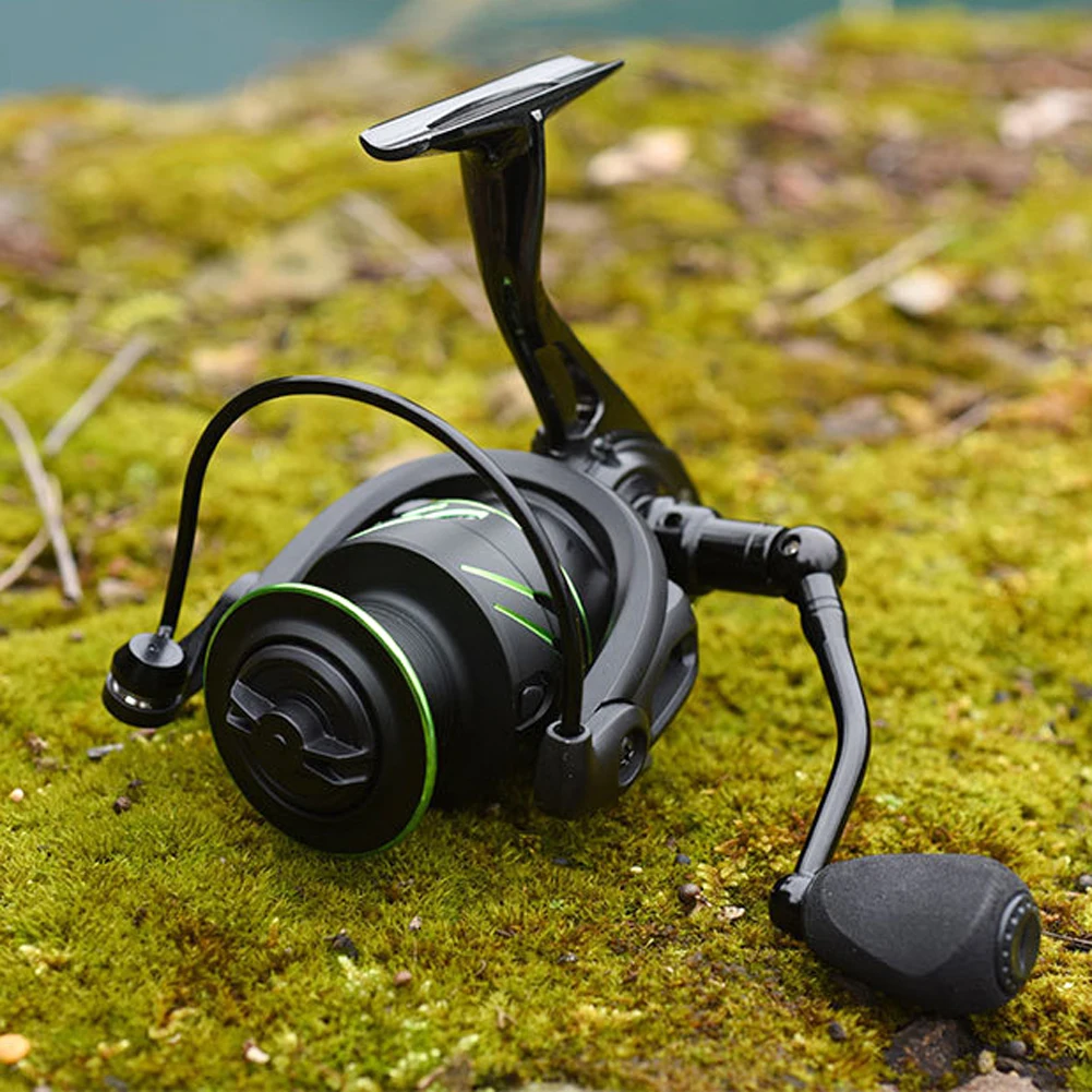 2020 Fishing Reel 5.0:1 Max Drag 10kg Spining 2000-7000 Series Bass Saltwater Carp For Tools 13 + 1BB | Спорт и развлечения