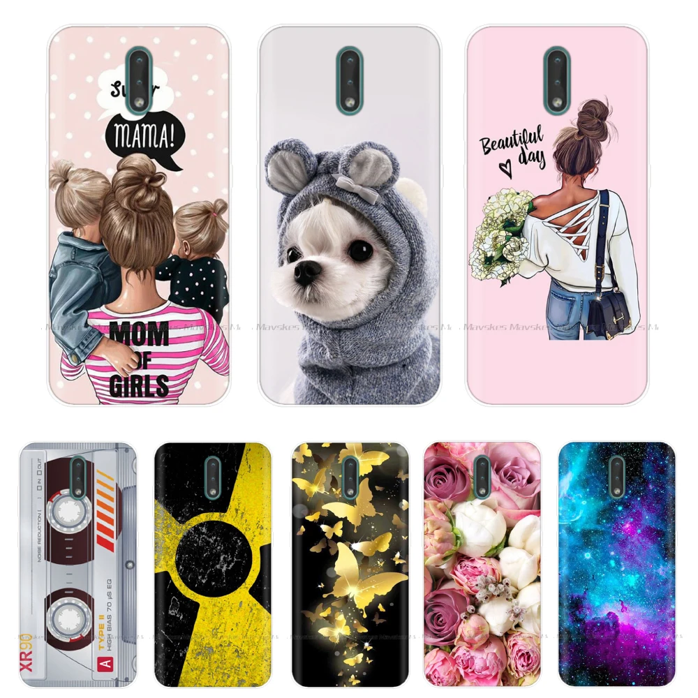 

Phone Case For Nokia 2.3 Case Cover Cute Cartoon Silicon Soft TPU Back Cover Nokia2.3 For Nokia 2.3 Case 6.2inch Bags bumper