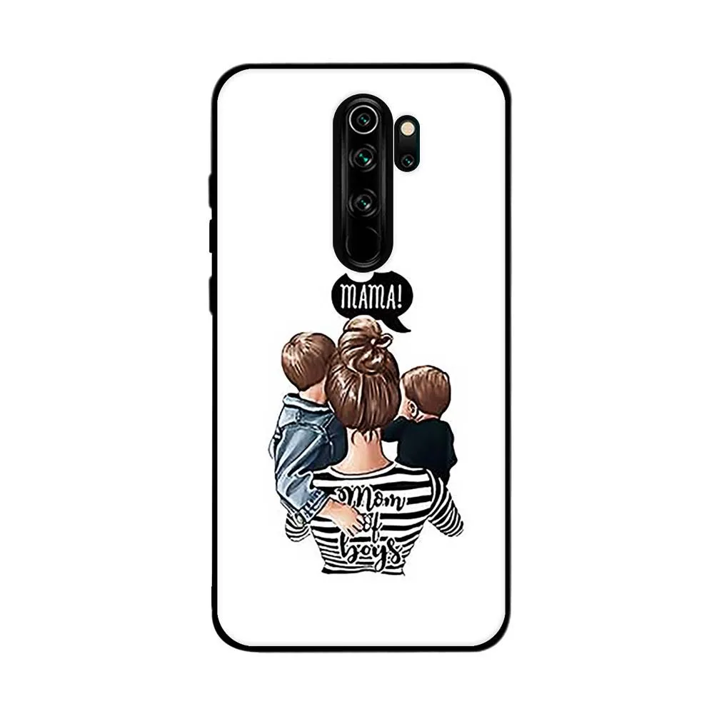 Чехол для Redmi Note 8 Pro 8pro мягкий силиконовый чехол из ТПУ Xiaomi семейный Capa | Мобильные