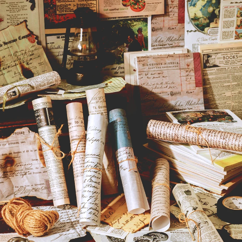Old book page Food advertising Material Paper Junk Journal Planner Scrapbooking Vintage Decorative DIY Craft Background | Дом и сад