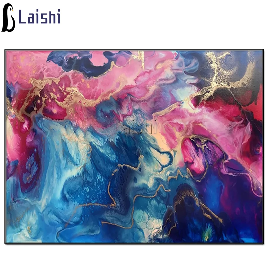 

5d diy diamond painting unique colorful abstract art 3d crafts cross stitch diamond mosaic embroidery decor full drill handmade