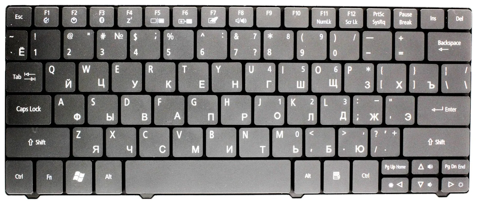 Клавиатура для ноутбука Acer 1810 1830T 1410 One 721 722 751 P/n: ZA3 ZA5 NSK-AQ00R NSK-AQ10R | Компьютеры и офис