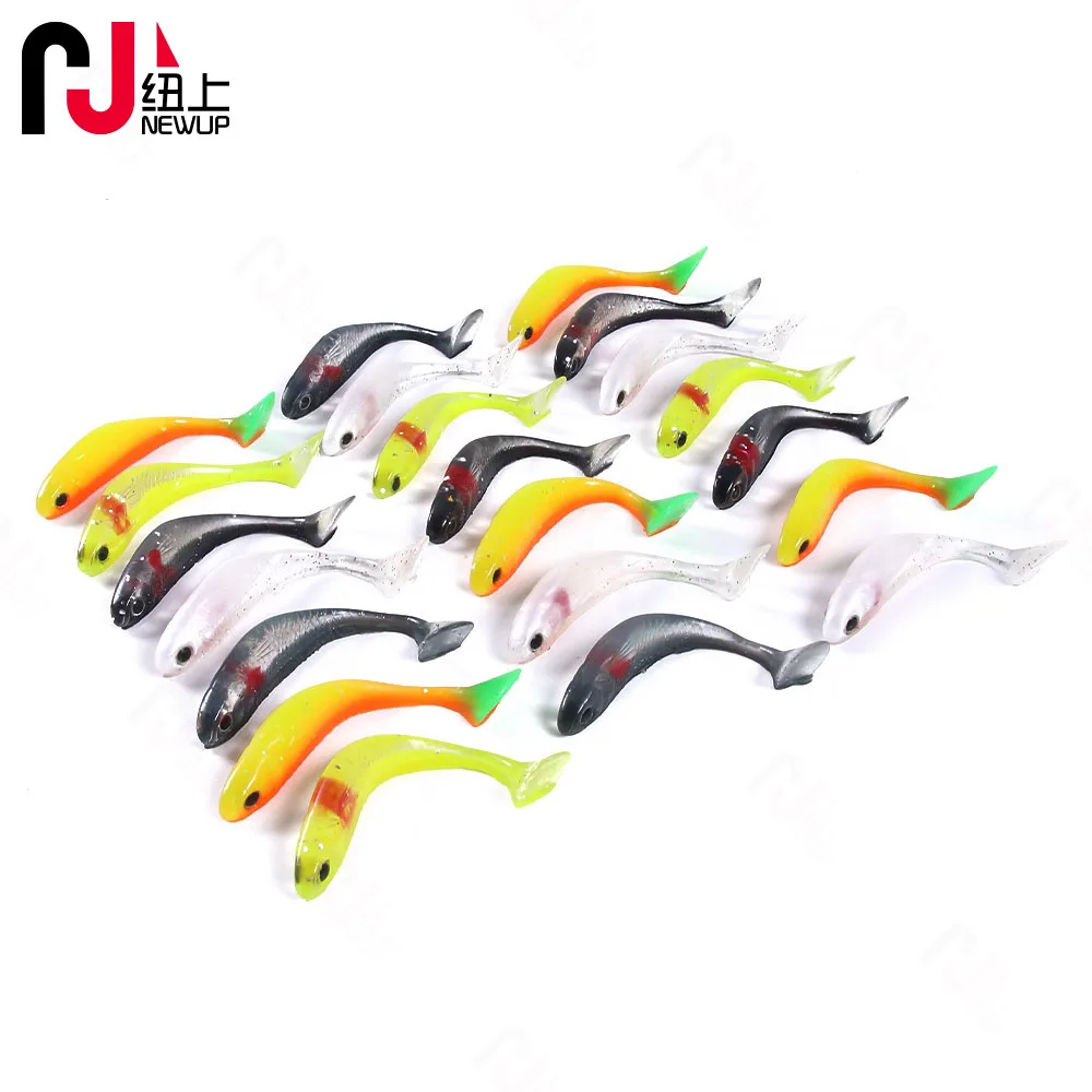 5PCS 88mm/5g Rubber fish Bait Artificial Silicone Soft Lure Japan Shad Swimbaits Fly Fishing Silicon Rubber Fish Fish Pesca mar images - 6