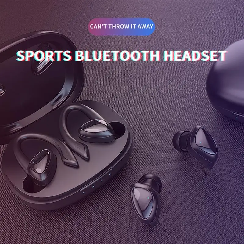 

D10 Bluetooth 5.0 Earbuds Waterproof 9D Stereo Wireless In Ear Headphones Noise Cancelling Stereo Sport Earphones With Mic