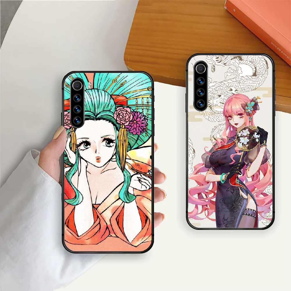 

Japan Anime One Piece Phone Case Cover For Xiaomi 7 7A 8 8T 9 9S 9A 10 K30 Redmi Note Pro Ultra Black Etui Waterproof Soft