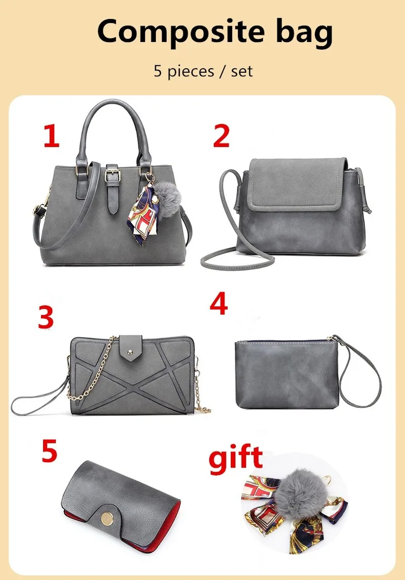 Женские Роскошные Сумки Дизайнерская композитная сумка Европейская и