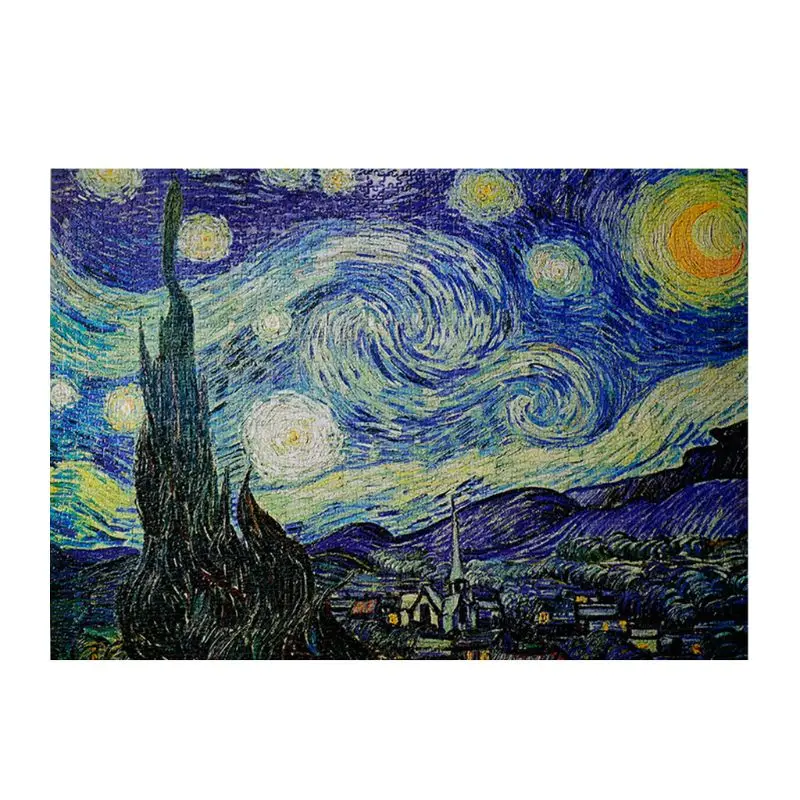 3000 ⑤ упак. знаменитая картина головоломка снятие стресса утолщаются собрать