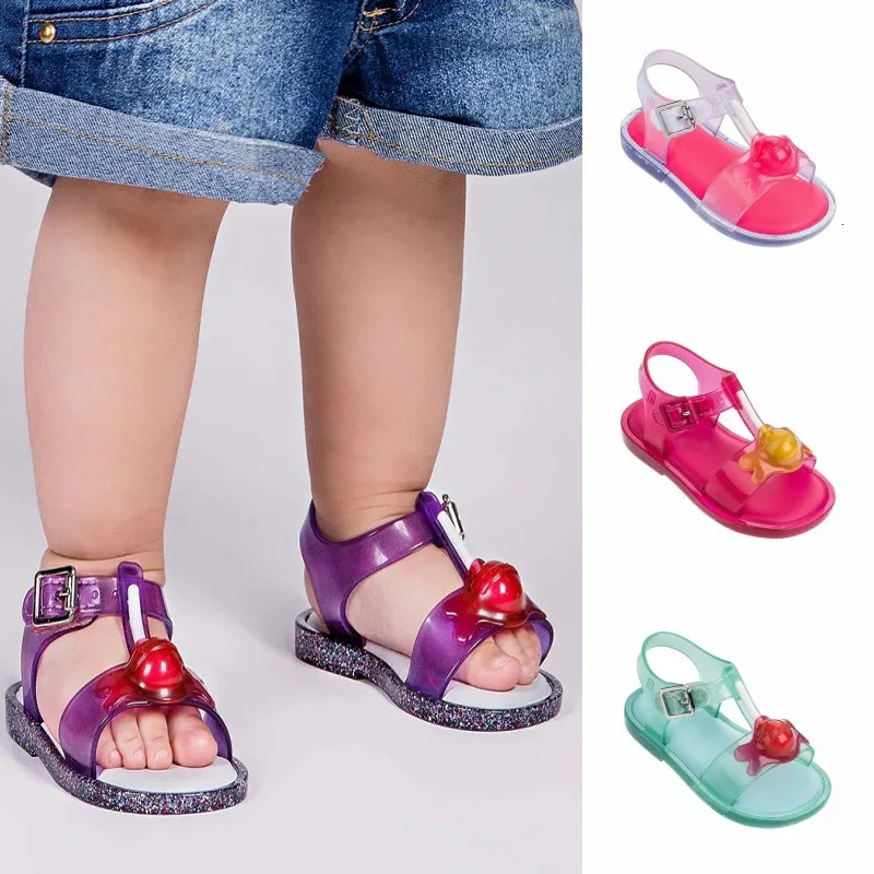 Обувь для маленьких девочек детские сандалии Летняя Пляжная повседневная обувь