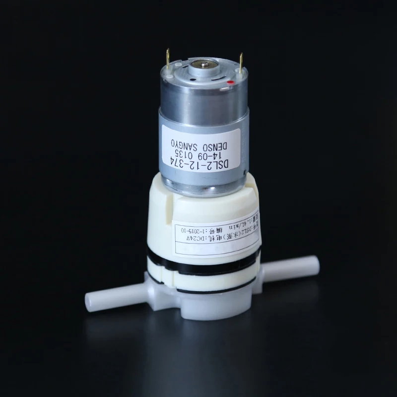 Миниатюрный мембранный Водяной насос с щеточным двигателем маленький