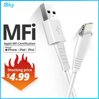 isky mfi cable for phone 1211x8765 xr xsmax se pro for lghtning to usb fast charger ios14 3m long cable