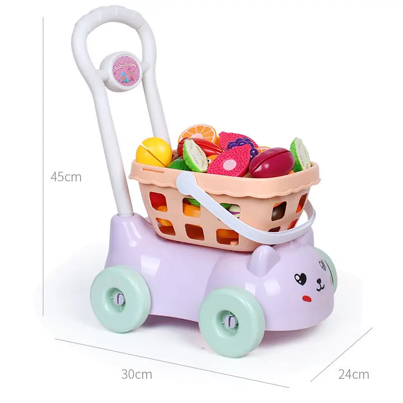 Детский игровой домик большого размера модель корзина для покупок игрушка