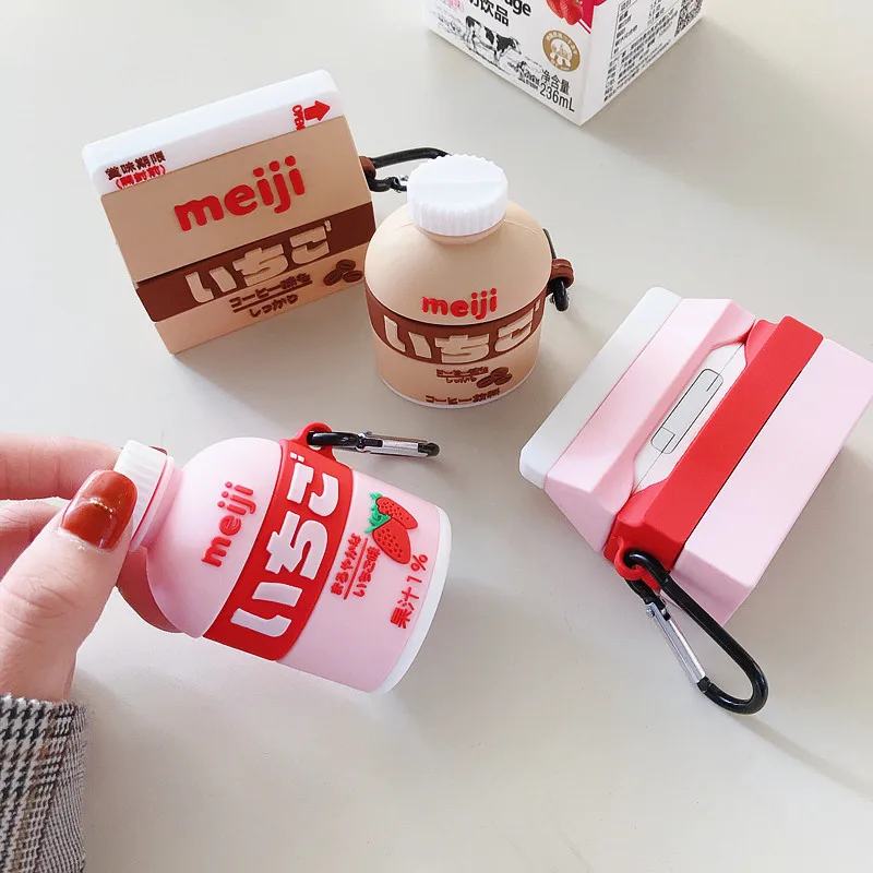 

For Airpods 3 Case 2021/Airpods 3 Generation Case,Japan Meiji Strawberry Chocolate Sauce Case For Airpods Pro/Airpods 1/2