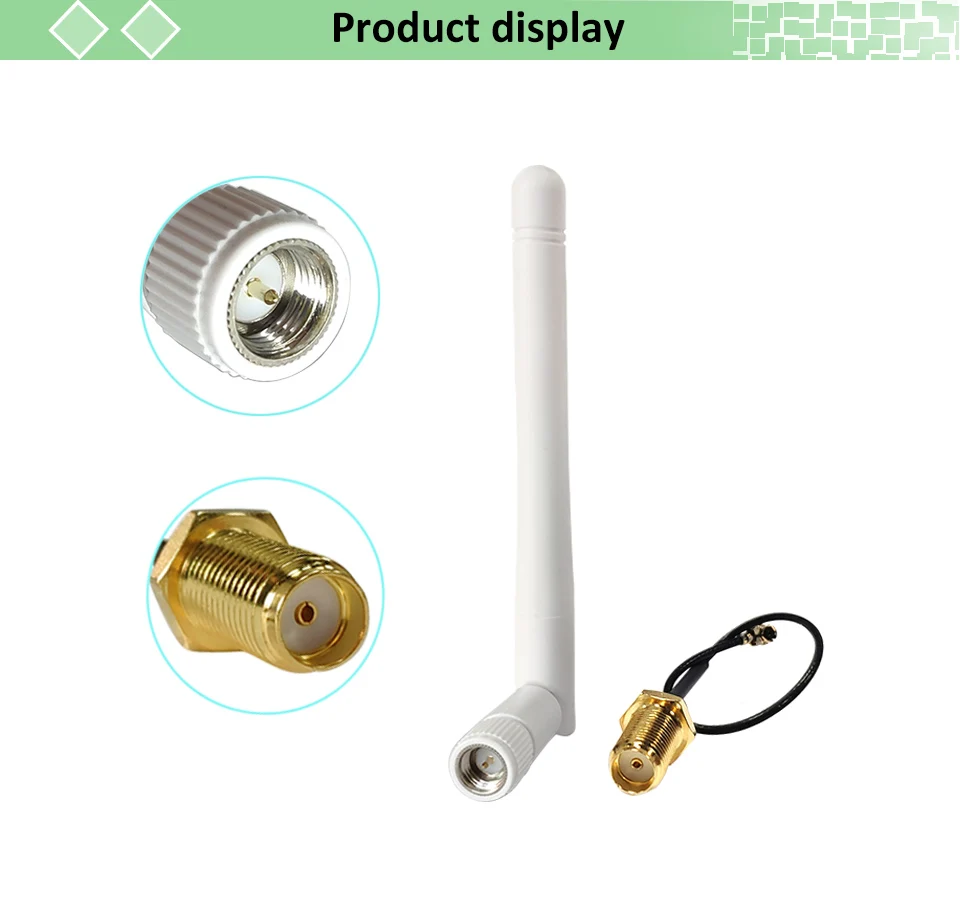 433 МГц Антенна 3dbi GSM 433 МГц SMA разъем антенна antena 433 м+ RP-SMA SMA мама к Ufl./IPX отрезок провода расширения кабель