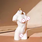 1 шт. 3D человеческого тела свеча художественного оформления силиконовые формы Для мужчин Для женщин Для мужчин женская модель тела силиконовые формы с украшением в виде кристаллов смолы литейной меди лампы в форме свечи для рукоделия