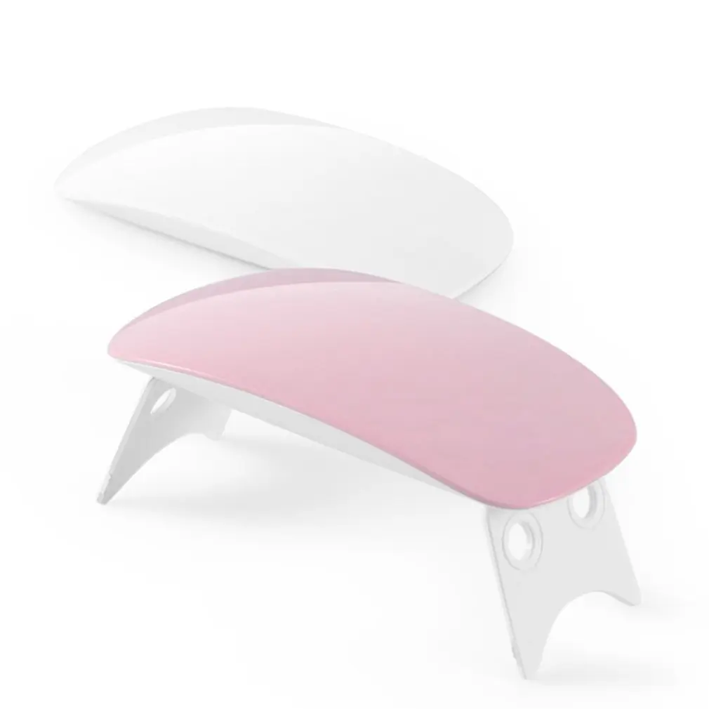 Мини светодиодная фототерапия для мыши Usb Сушилка ногтей УФ лампа выпечки