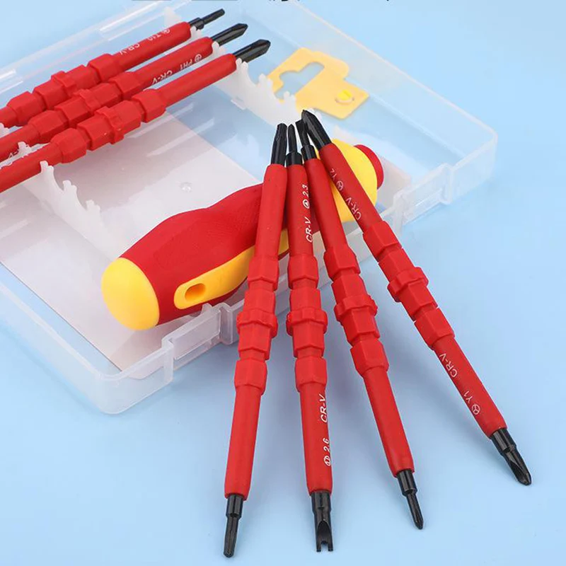 

Multifunctional Insulated Screwdriver Set Screw Driver Electrician Hand Precision Screw Set Tools