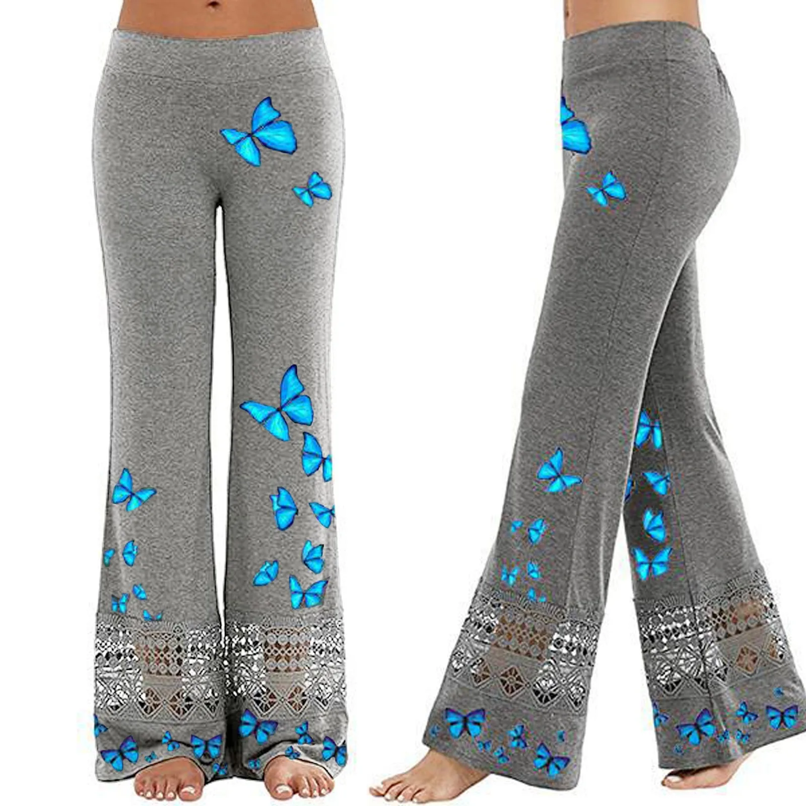 30 # Новые Брюки женские кружевные широкие Бесшовные Леггинсы для женщин