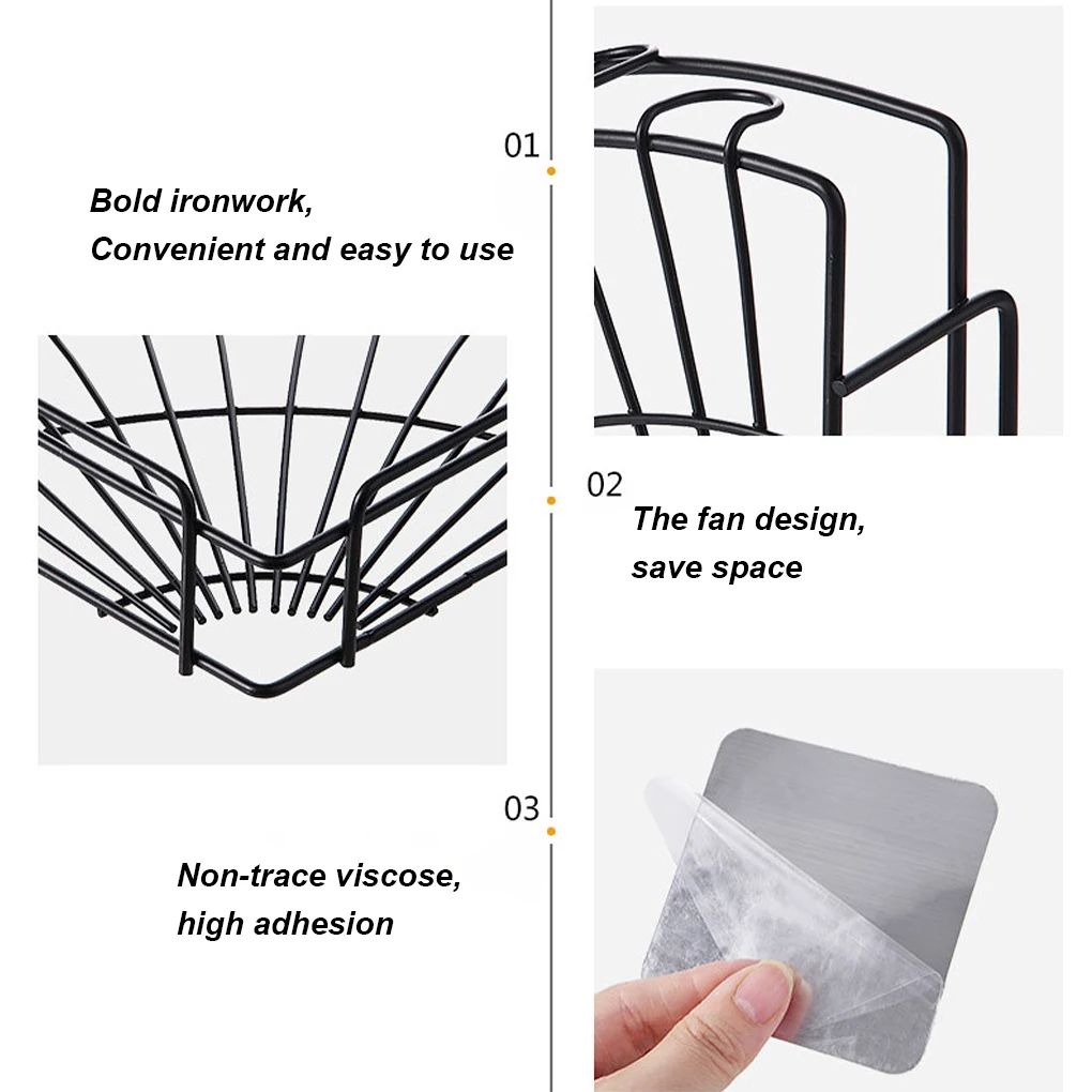 

RecabLeght Corner Shelf Kitchen For The Bathroom Shelf Organizer Accessories Wall Mounted Shower Storage Rack Holder Triangular