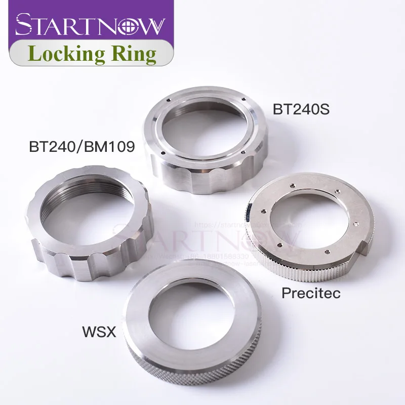 

Керамическая стопорная кольцевая гайка Startnow для Precitec Raytools BT240S BM109 BM111 WSX, волоконная лазерная головка, разъем для лазерной сопла, крепежное кольцо